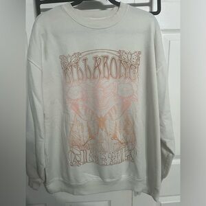 Billabong Oversized Butterfly Pullover Sweatshirt